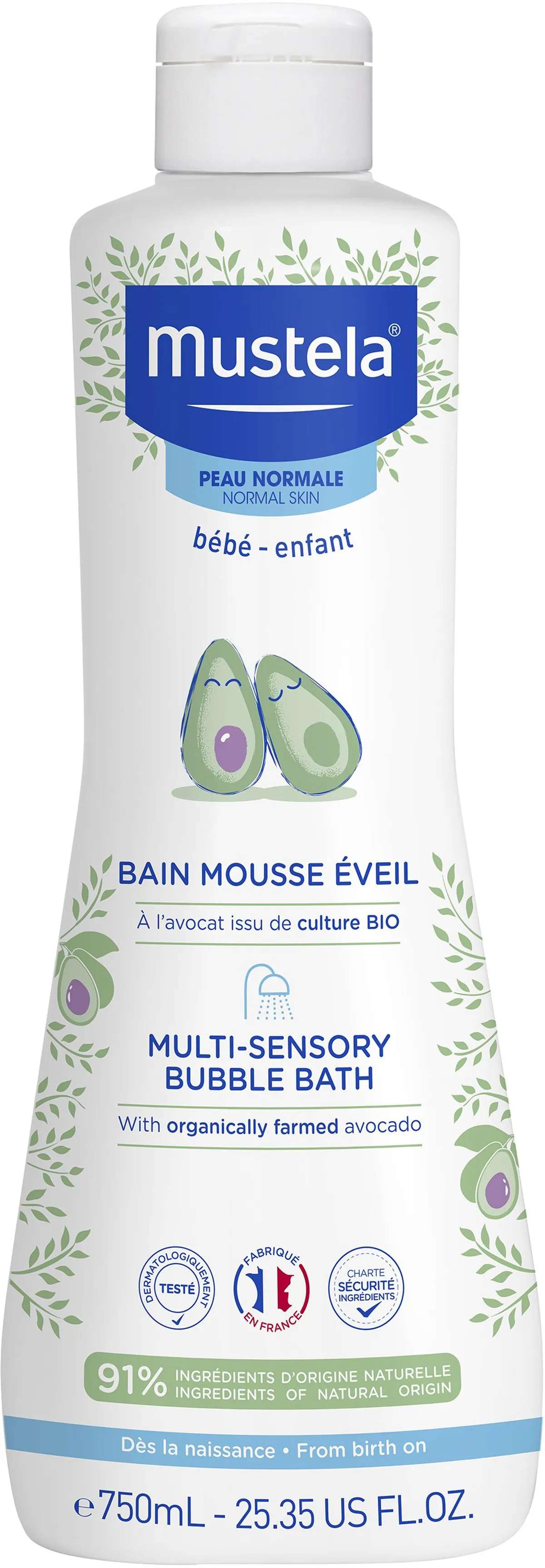 Mustela PN Bain Mousse Eveil 750ml