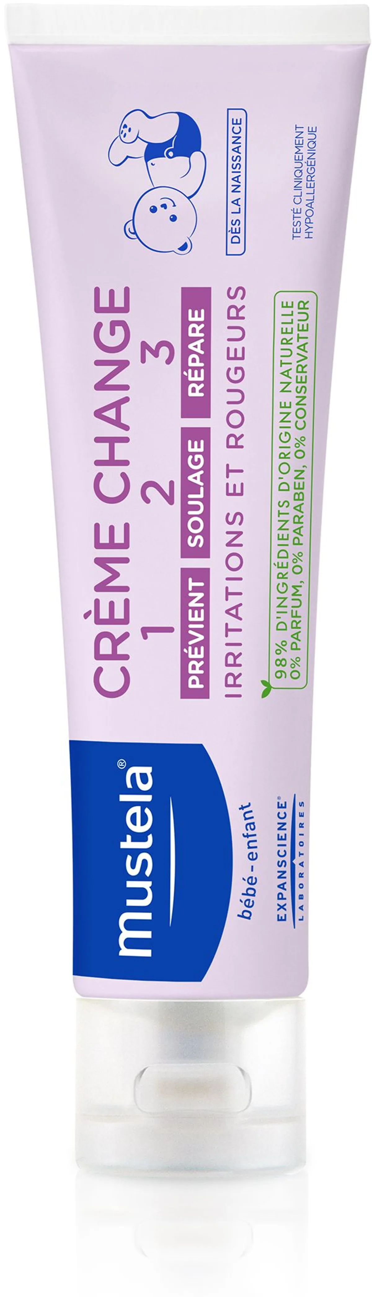 Mustela Bébé Crème Change 1-2-3 50g