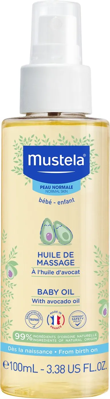 Mustela NH Massageolie 100 ml
