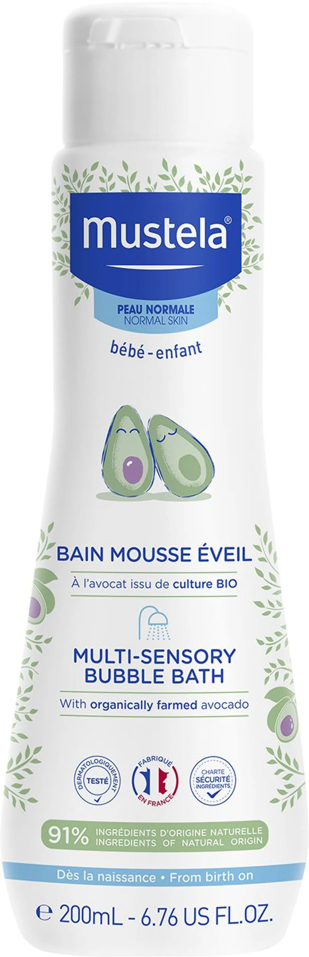 Mustela PN Bain Mousse Eveil 200ml