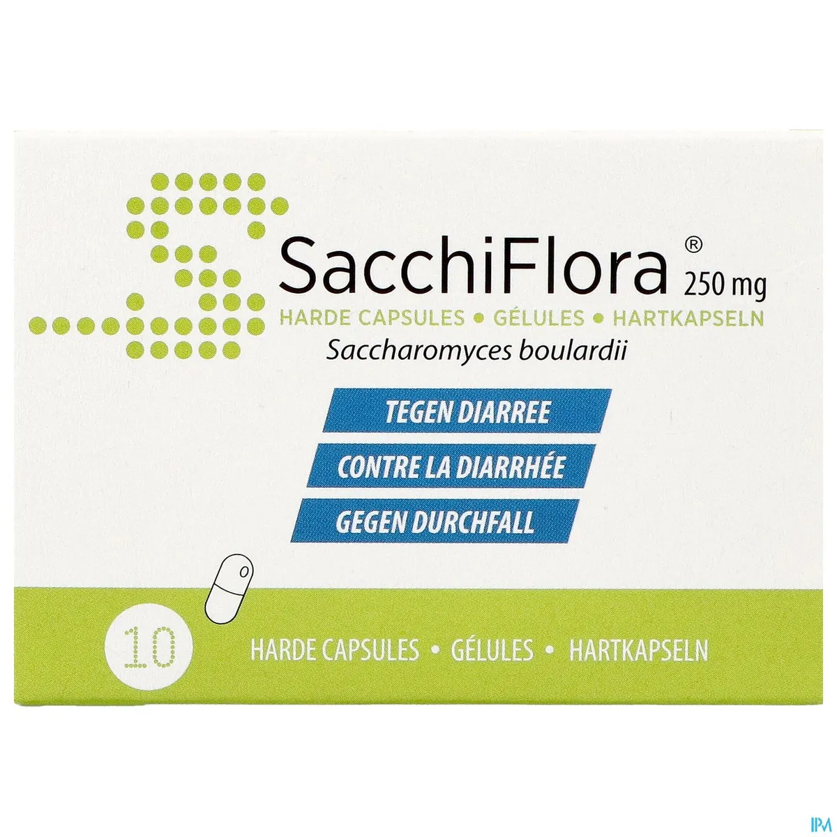SacchiFlora 250mg 10 Capsules