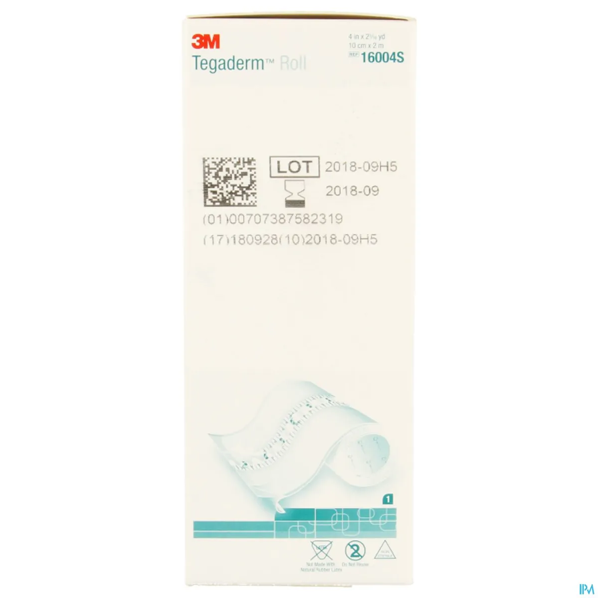 Tegaderm 3M Roll Film Transparant 10cmx2m