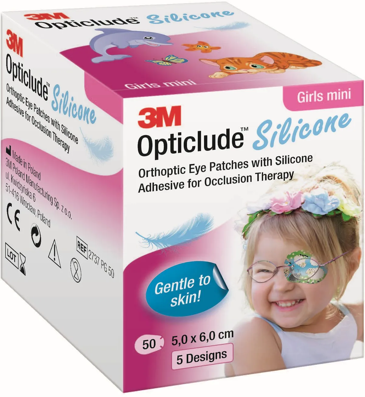 Opticlude 3M Silicone 50 Eye Patch Girl Mini