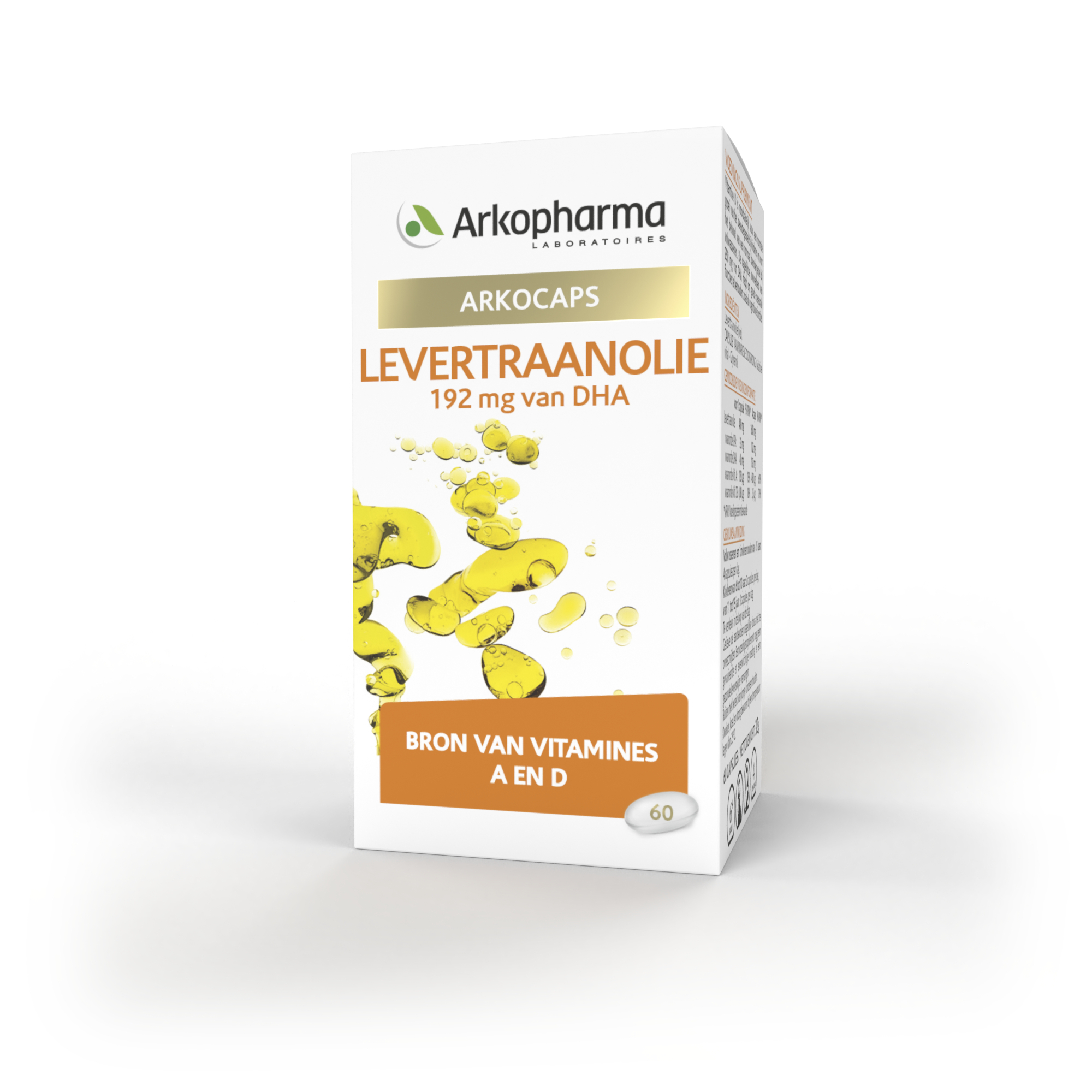 Arkocaps Levertraan 60 Capsules