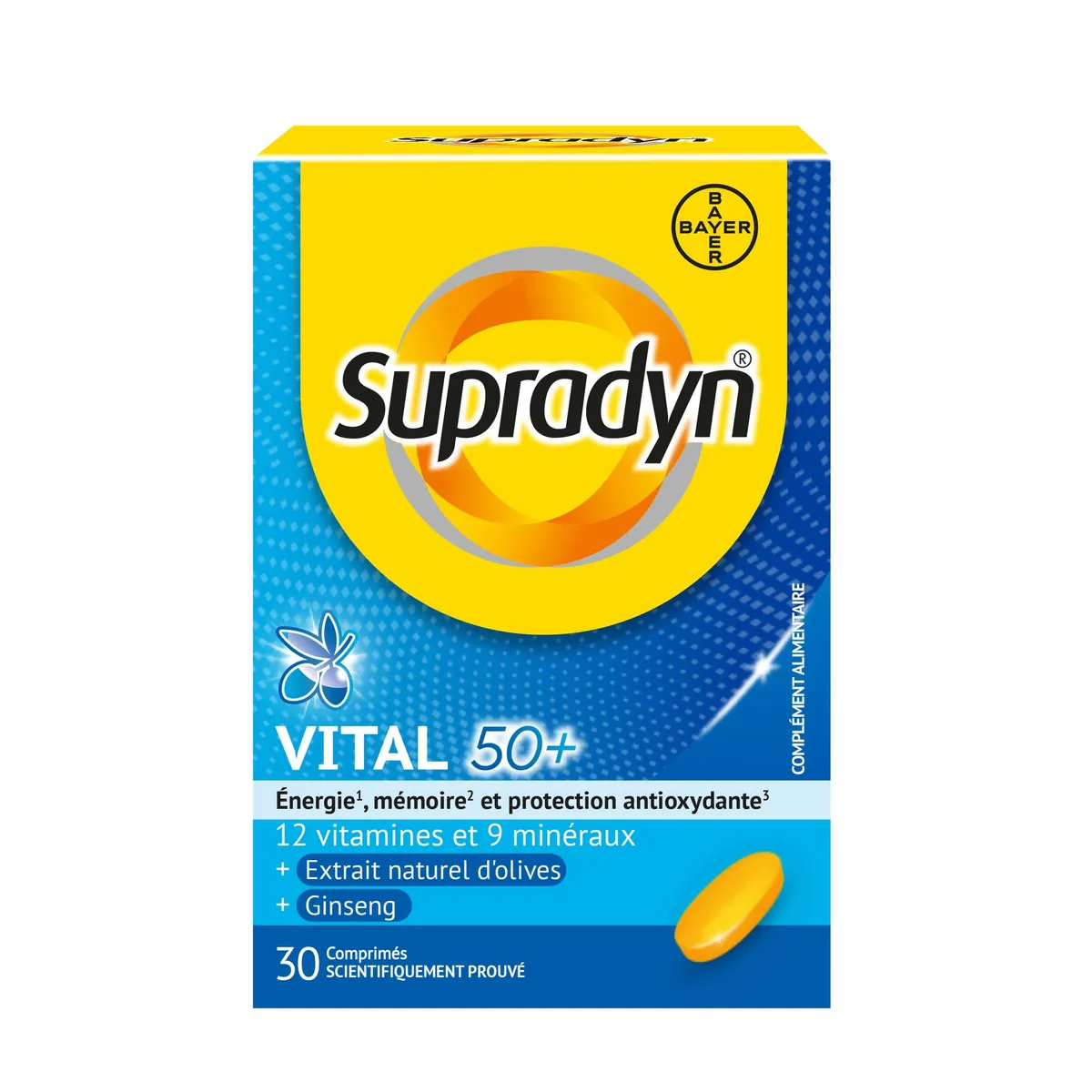 Supradyn Vital 50+ 30 Comprimés