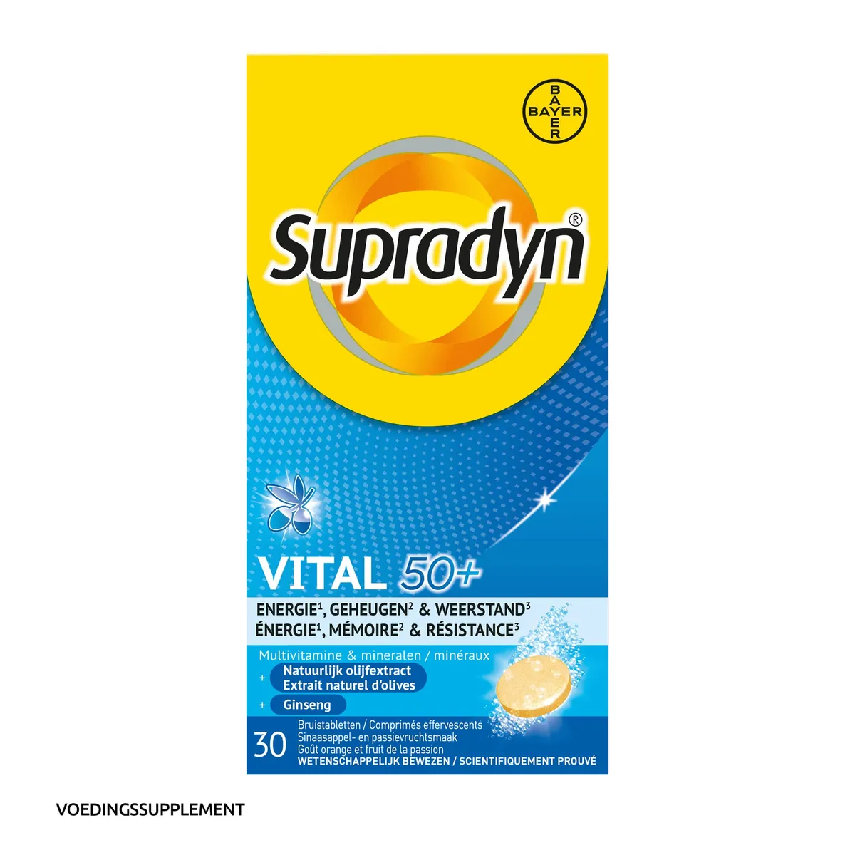 Supradyn Vital 50+ 30 Bruistabletten