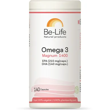 Be Life Omega 3 Magnum 1400 140 Capsules