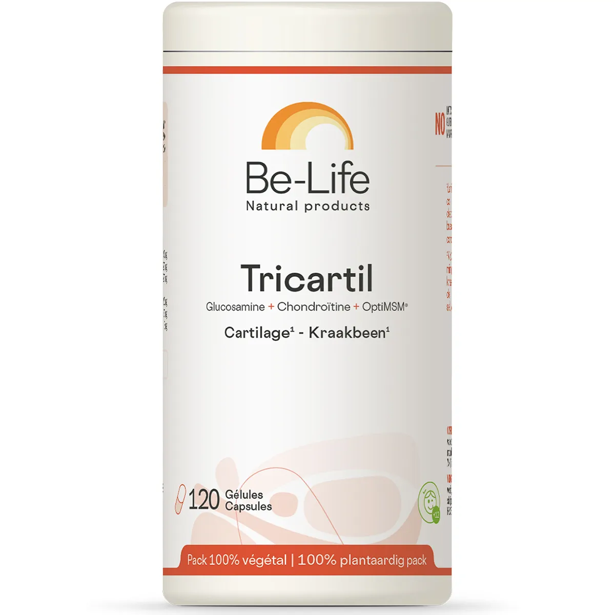 Be Life Tricartil 120 Capsules