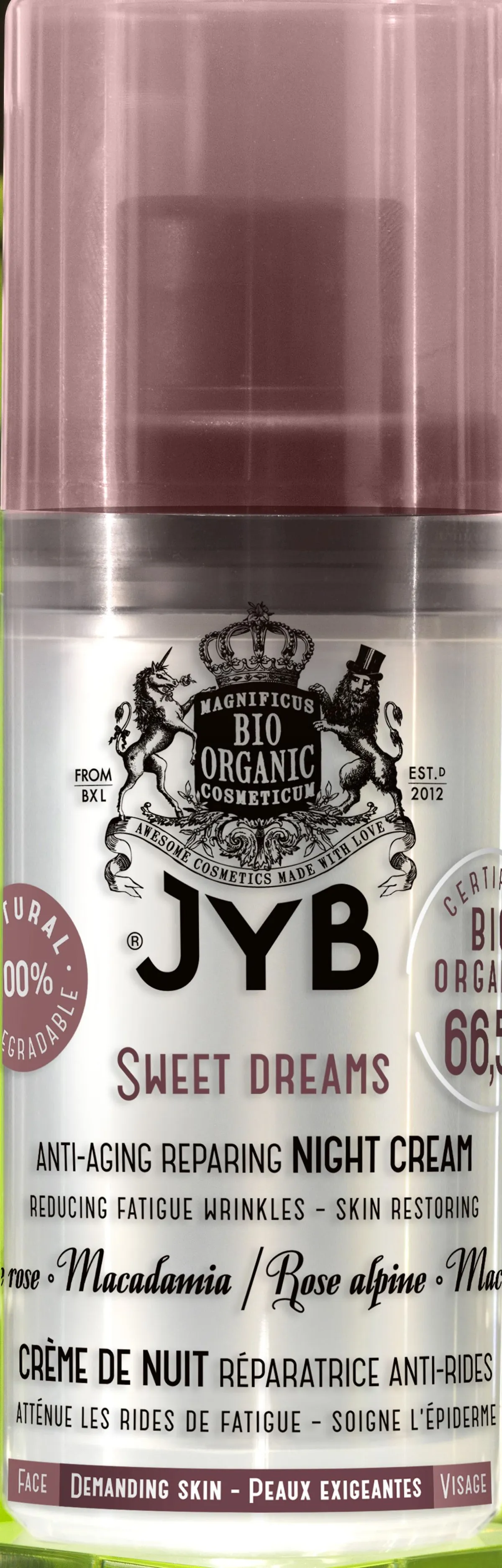 JYB Crème Nuit Réparatrice Anti-Rides 50ml