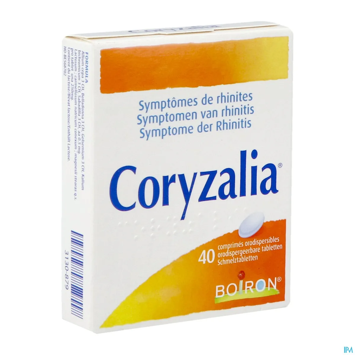 Coryzalia 40 orodispergeerbare tabletten Boiron