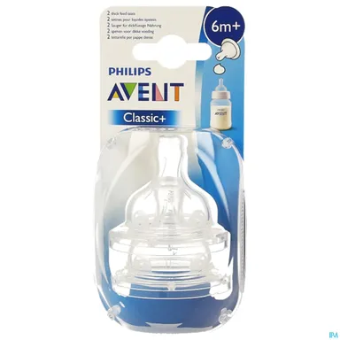 Avent Speen In Silicone Dikke Bereiding 2 Stuks