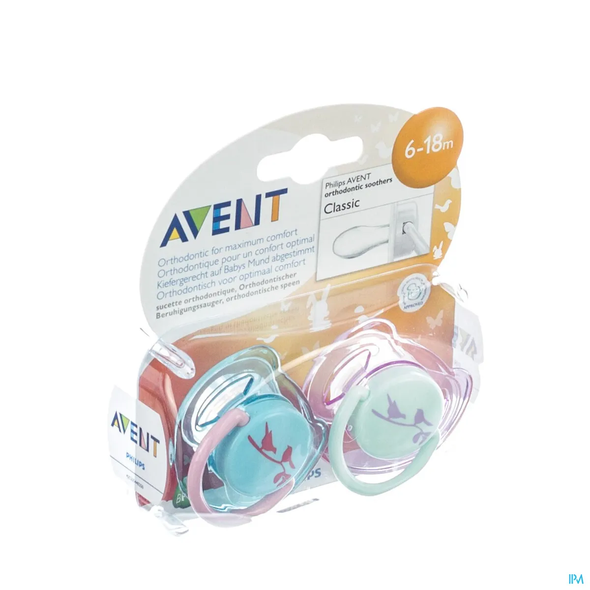 Philips Avent Fopspeen Design Silicoon 6-18m 2