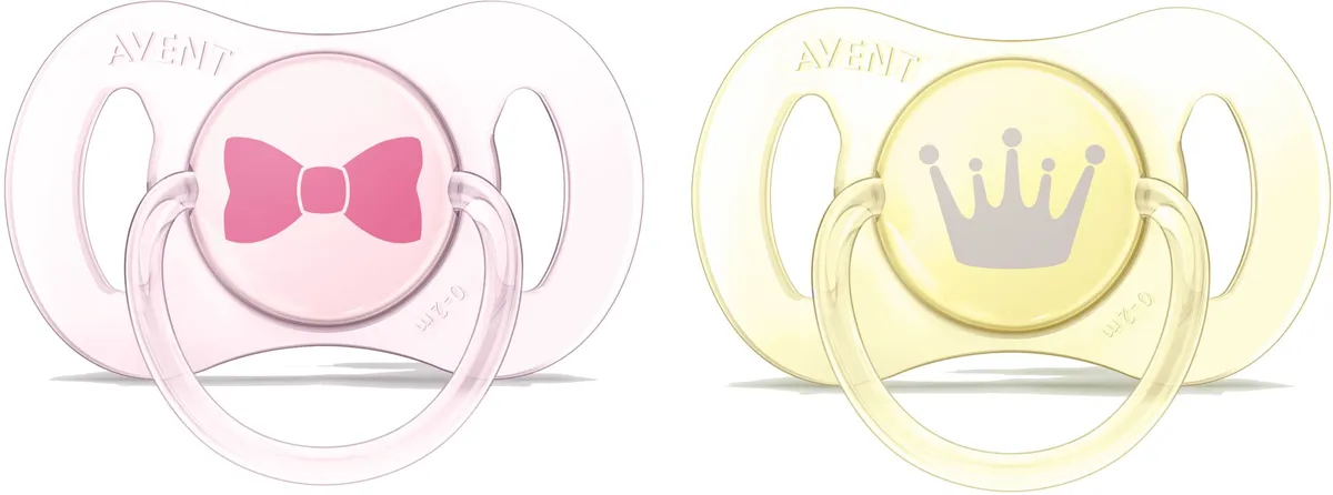 Philips Avent Sucette Mini Girls 0-2m Duopack