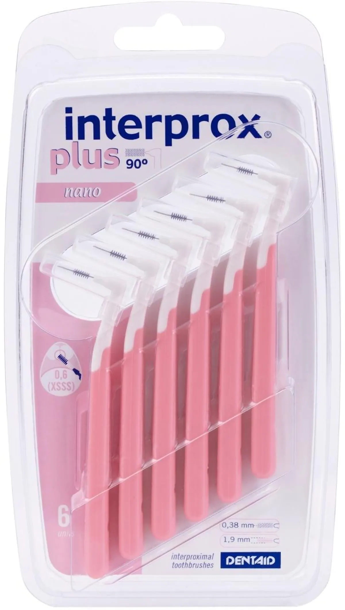 Interprox Plus Nano 0.7mm Roze