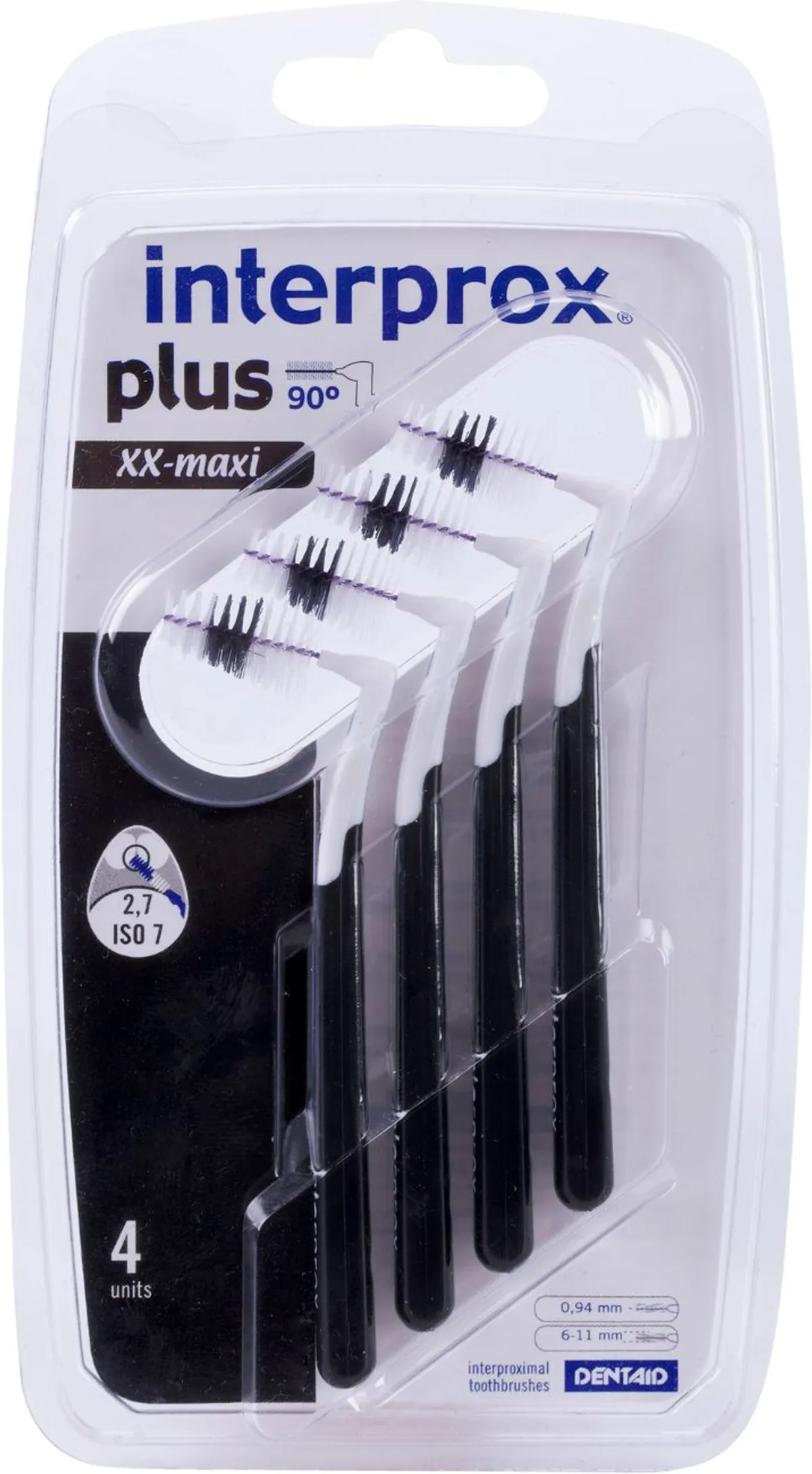 Interprox Plus XX-maxi Zwart 2.9mm