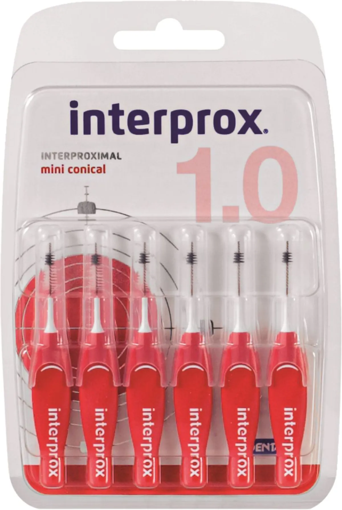 Interprox Premium Mini Conical Rood1,2mm